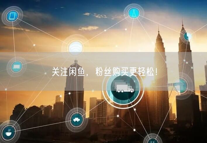 关注闲鱼，粉丝购买更轻松！