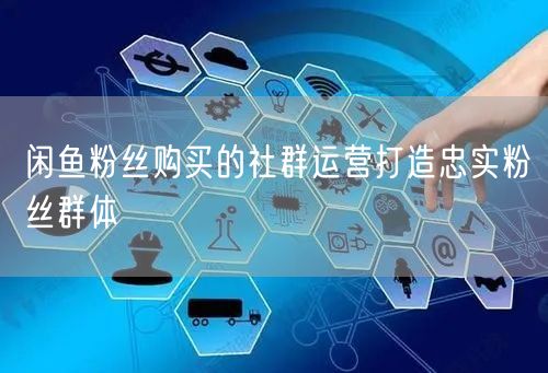 闲鱼粉丝购买的社群运营打造忠实粉丝群体