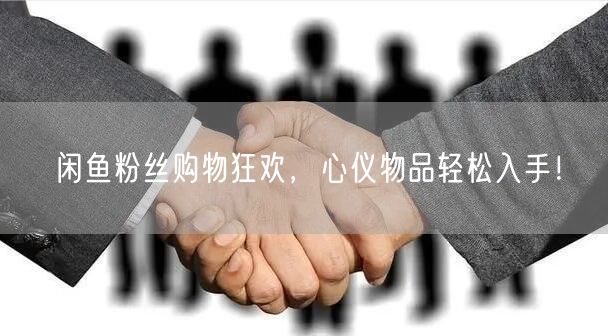 闲鱼粉丝购物狂欢，心仪物品轻松入手！