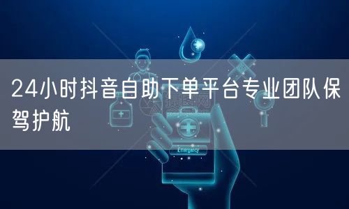 24小时抖音自助下单平台专业团队保驾护航