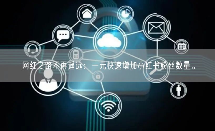 网红之路不再遥远：一元快速增加小红书粉丝数量。