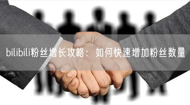 bilibili粉丝增长攻略：如何快速增加粉丝数量