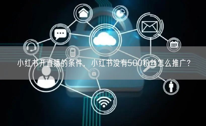 小红书开直播的条件，小红书没有500粉丝怎么推广？