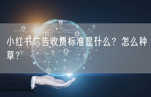 小红书广告收费标准是什么？怎么种草？