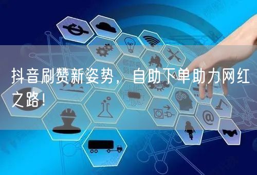 抖音刷赞新姿势，自助下单助力网红之路！